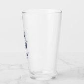 Nautische Anker Bootsnaam Glas (Links)