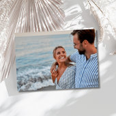 nautische anker foto kust strand bruiloft save the date