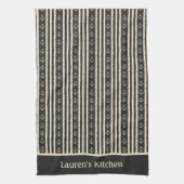 Nautische Anker Visser Varen Theedoek (Verticaal)