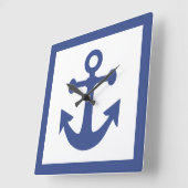 Nautische anker wandklok (Hoek)