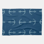 Nautische Anker Zeil Zeilen Keukendoek Theedoek (Horizontaal)