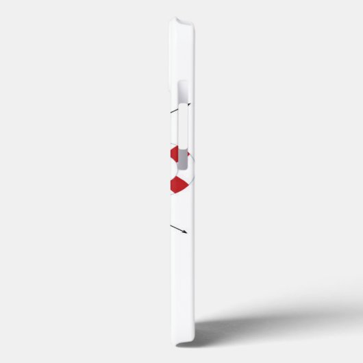 Nautische Anker Zeilboot Ore IPAD Case (Achterkant / Links)