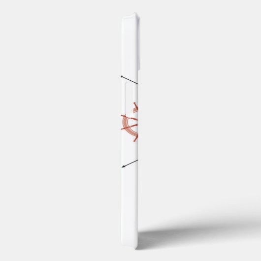 Nautische Anker Zeilboot Ore IPAD Case (Achterkant / Rechts)