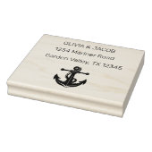 Nautische ankerboot Lake Ocean bruiloft Rubberstempel (Stempel)