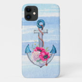 nautische ankerbouquet Case-Mate iPhone case (Achterkant)