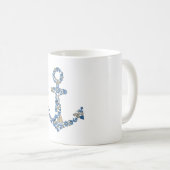 nautische ankercollage koffiemok (Voorkant rechts)