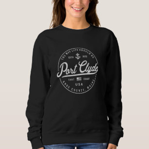 NAUTISCHE ankerhaven Clyde Maine Travel Vacking Trui