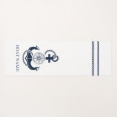 Nautische ankernaam yogamat (Achterkant (horizontaal))