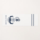 Nautische ankernaam yogamat (Voorkant (horizontaal))