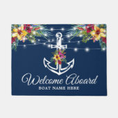 Nautische ankerplaats Naam Doormat Deurmat (Voorkant)