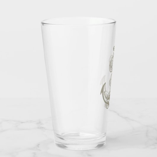 Nautische ankerpunt (Lt tan) Glas (Rechts)