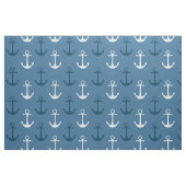 Nautische Ankers Blauwe Stof (Fat Quarter)
