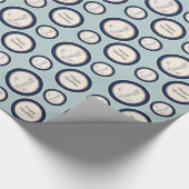 Nautische ankers cadeaupapier (Hoek)