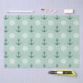 Nautische ankers en helmen tissuepapier (Craft)