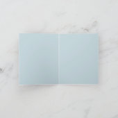 Nautische ankers en strepen Flip Fops Notitiekaartje (Binnen)