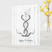 Nautische Ankerslangen Kaart (Gele Bloem)