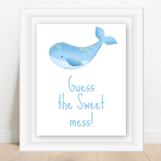 Nautische aquarel - Raad de zoete puinhoop Poster