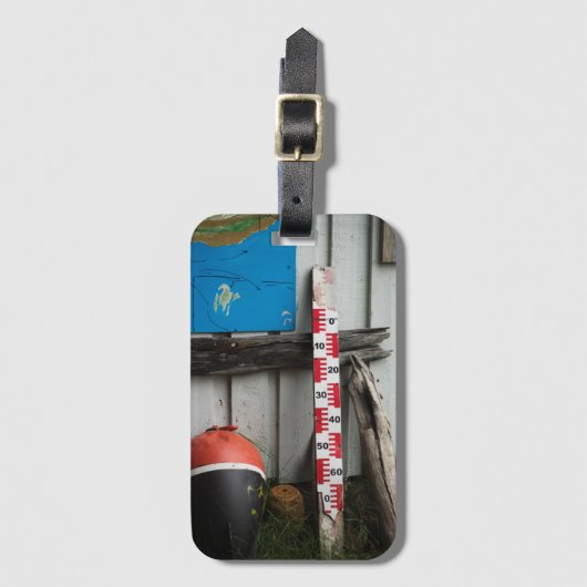 Nautische artikelen bagagelabel (Voorkant (verticaal))