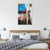 Nautische artikelen canvas afdruk (Insitu (Slaapkamer))