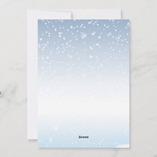 Nautische Beach Boaters Foto Kerstmis Kaart (Achterkant)