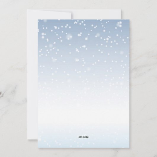 Nautische Beach Boaters Foto Kerstmis Kaart (Achterkant)