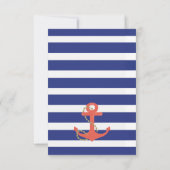 Nautische bedankkaart (Achterkant)