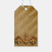 Nautische bedrijfs- of persoonlijke sjabloon: Favo Cadeaulabel (Achterkant)