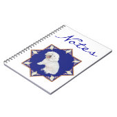 Nautische Bichon Frise Notitieboek (Linkerzijde)