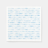 nautische blauwe golf servet (Voorkant)