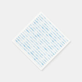 nautische blauwe golf servet (Hoek)