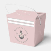 Nautische Bloemen Anker Wit Blush Roze Rose Bedankdoosjes (Achterkant)