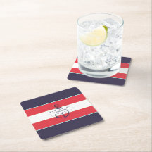 Nautische Boot Anker Marine Blauw Rood Wit