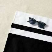 Nautische Boot Naam Anker Elke Kleur Custom Strandlaken (In situ)