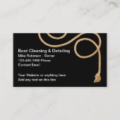 Nautische Boot Reiniging & Detailing Visitekaartje (Voorkant)