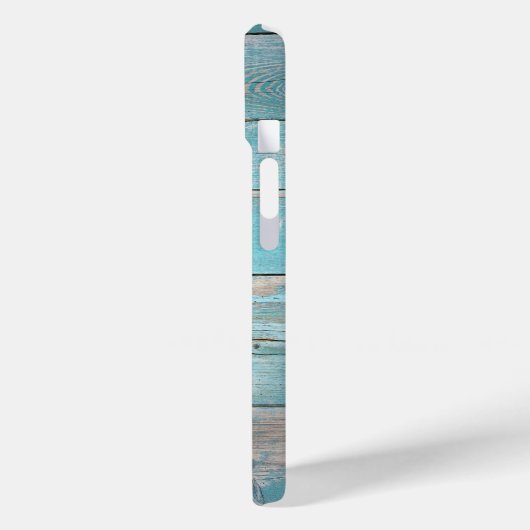 Nautische Bootnaam Anker Rustiek Hout Case-Mate iPhone Case (Achterkant / Links)