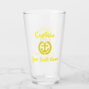 Nautische boten, naam ankerkasten glas