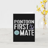 Nautische boten ponton eerste stuurman anker kaart (Gele Bloem)