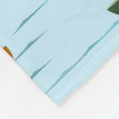 Nautische boten schepen zeilboten Op de rivier Fleece Deken (Hoek)