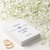 Nautische bruids feestgeschenk Bloemenmeisje Pokerkaarten (Insitu (Huwelijk))