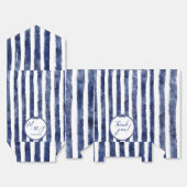 nautische bruiloft aan de kust bedankdoosjes (Ongevouwen)