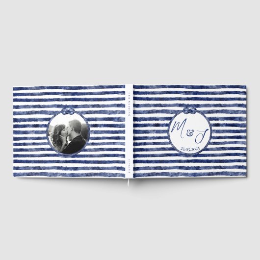 nautische bruiloft aan de kust gastenboek (Volledig)