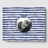 nautische bruiloft aan de kust gastenboek (Achterkant)