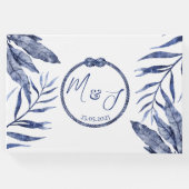 nautische bruiloft aan de kust gastenboek (Voorkant)