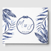 nautische bruiloft aan de kust gastenboek (Voorkant)