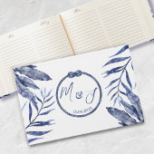 nautische bruiloft aan de kust gastenboek