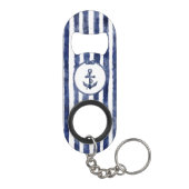 nautische bruiloft aan de kust mini flessenopener (Achterkant)