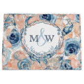 Nautische bruiloft Beach Seashell Rozen Groot Cadeauzakje (Voorkant)