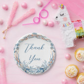 nautische bruiloft bloemanker roze marine welkom papieren bordje (Feest)