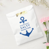 Nautische bruiloft op een boot bij het Zee Zoute S Bedankzakje (Gezegeld)