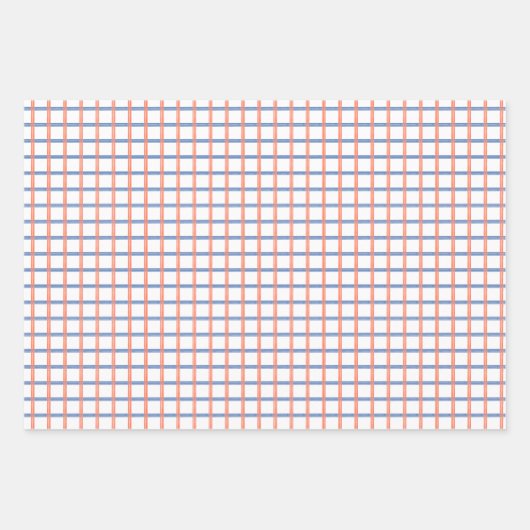 nautische bruiloft rode blauwe kreeft inpakpapier vel (Voorkant 3)